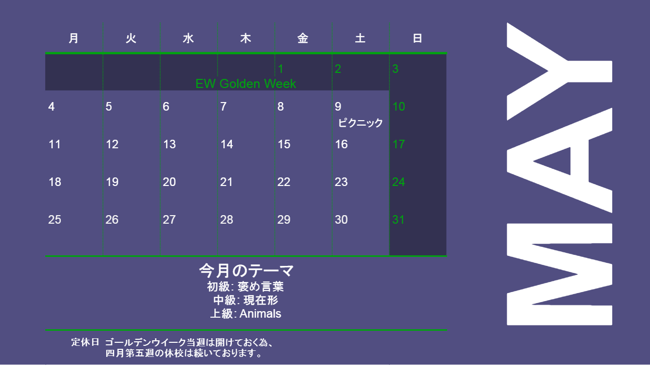 May Topics